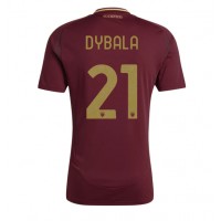 Koszulka piłkarska AS Roma Paulo Dybala #21 Strój Domowy 2024-25 tanio Krótki Rękaw